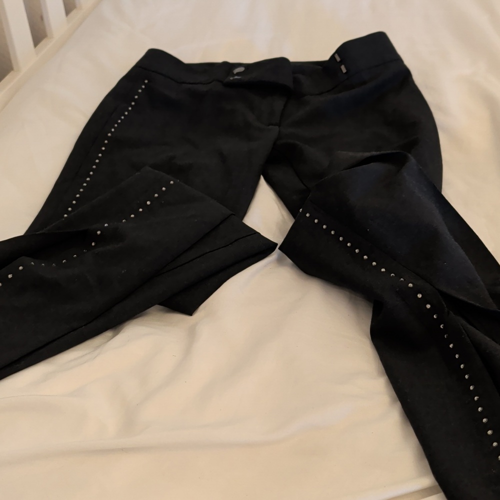 bebe Charcoal Blinge Women's Pants